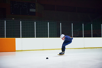 Image showing speed skating