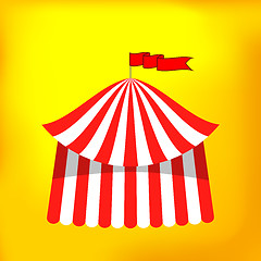 Image showing Circus Tent Icon