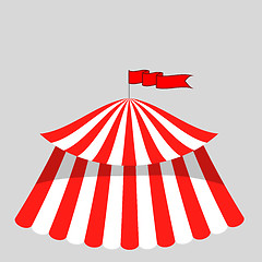 Image showing Circus Tent Icon