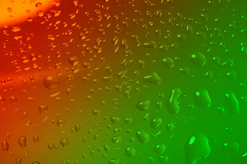 Image showing color abstract background with water drops