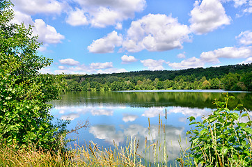 Image showing Summer landscape with a river