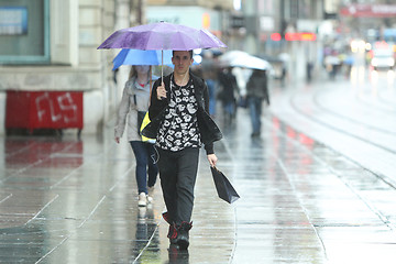 Image showing People on street