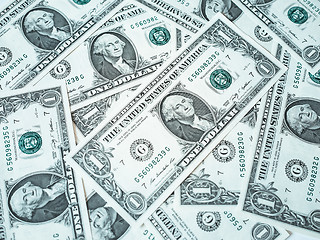 Image showing Dollar notes 1 Dollar