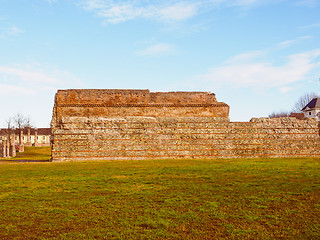 Image showing Retro look Roman Wall Turin