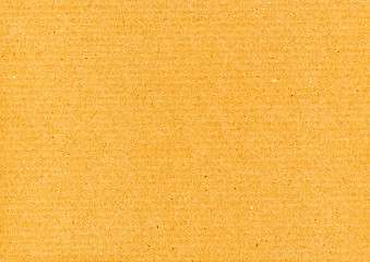 Image showing Retro look Brown corrugated cardboard background