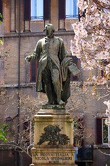 Image showing Statue of the philosopher Nicola Spedalieri MCMIII in Rome, Ital