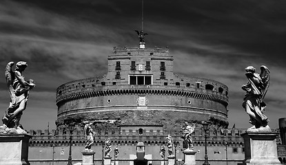 Image showing Castel Sant\' Angelo in Rome, Italy 