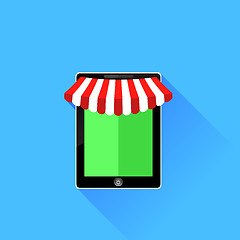 Image showing Mobile Store Icon