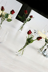 Image showing Elegant table setting.