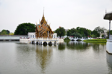 Image showing Bang Pa-In Royal Palace in Ayutthaya, Thailand.