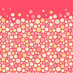 Image showing Abstract background with color circles. Vector illustration.