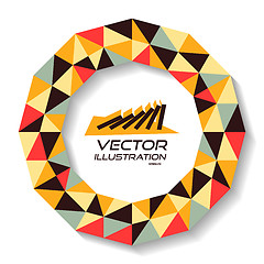 Image showing Vector illustration for design. 