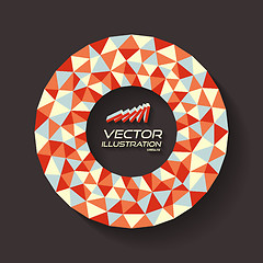 Image showing Vector illustration for design.