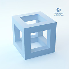 Image showing Vector 3D illustration.
