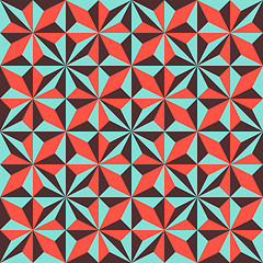 Image showing Abstract geometric polygonal background composed of triangles. 