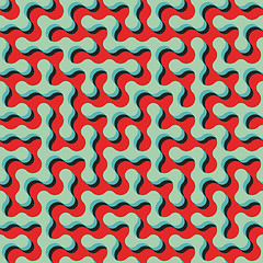 Image showing Maze. Seamless pattern. Vector illustration.