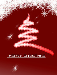 Image showing Christmas Background with Ornaments