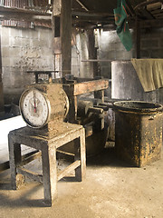 Image showing Old factory interior
