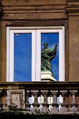 Image showing a saint in the window