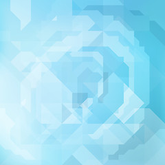 Image showing Blue Abstract Mesh Background. EPS 10