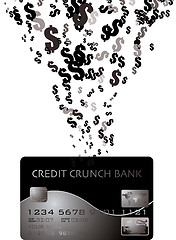 Image showing credit card dollar