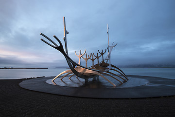 Image showing The Sun Voyager in Reykjavik, Iceland