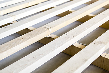 Image showing Construction of flooring in house