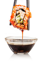 Image showing Sushi (California Roll)