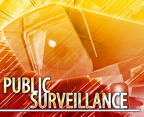 Image showing Public surveillance Abstract concept digital illustration