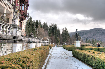 Image showing Peles castle in Romania