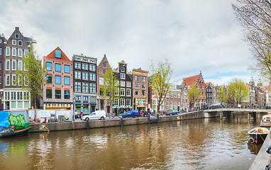 Image showing Overview of Amsterdam, the Netherlands