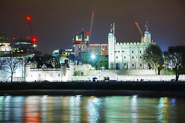 Image showing Tower fortress in London