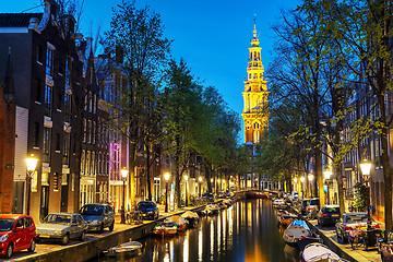 Image showing Zuiderkerk church in Amsterdam