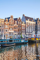 Image showing City view of Amsterdam, the Netherlands