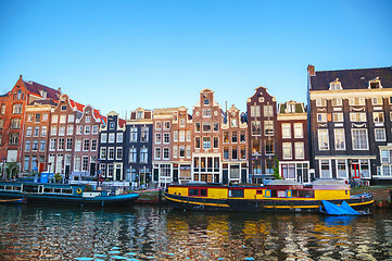 Image showing City view of Amsterdam, the Netherlands