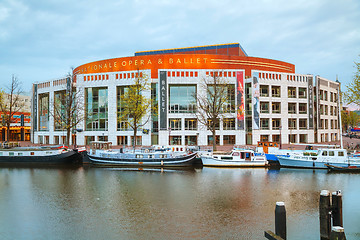 Image showing Nationale opera and ballet building in Amsterdam