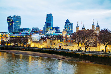 Image showing Financial district of the City of London