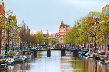 Image showing Overview of Amsterdam, the Netherlands