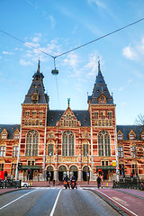 Image showing Netherlands national museum in Amsterdam