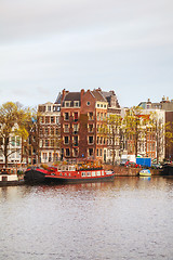 Image showing Overview of Amsterdam, the Netherlands