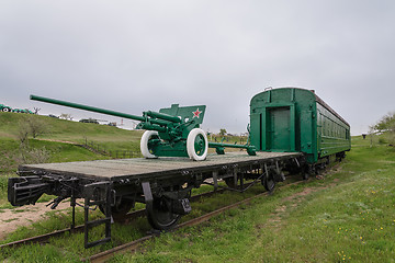 Image showing 57 mm anti-tank gun model 1943