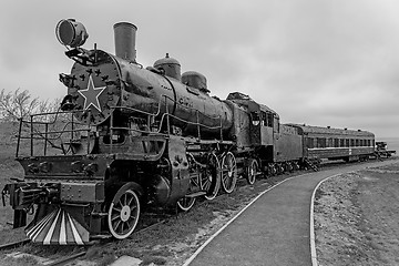 Image showing Military ambulance train