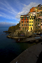 Image showing village of riomaggiore 