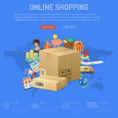 Image showing Online Shopping Concept