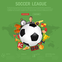 Image showing Soccer Poster