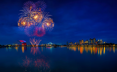 Image showing SEA games fireworks