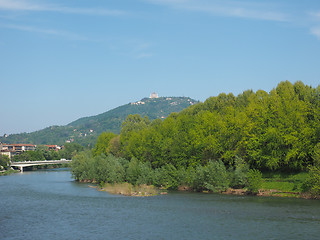 Image showing Turin hills