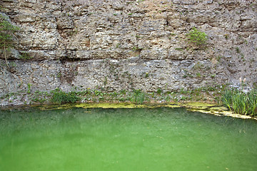Image showing lake at a gravel quarry