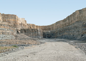 Image showing gravel quarry