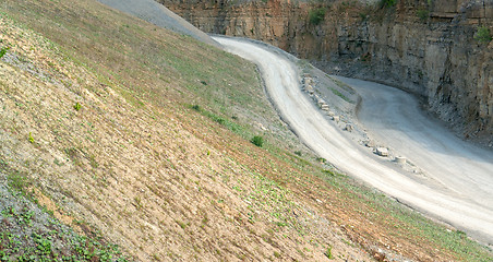 Image showing gravel quarry